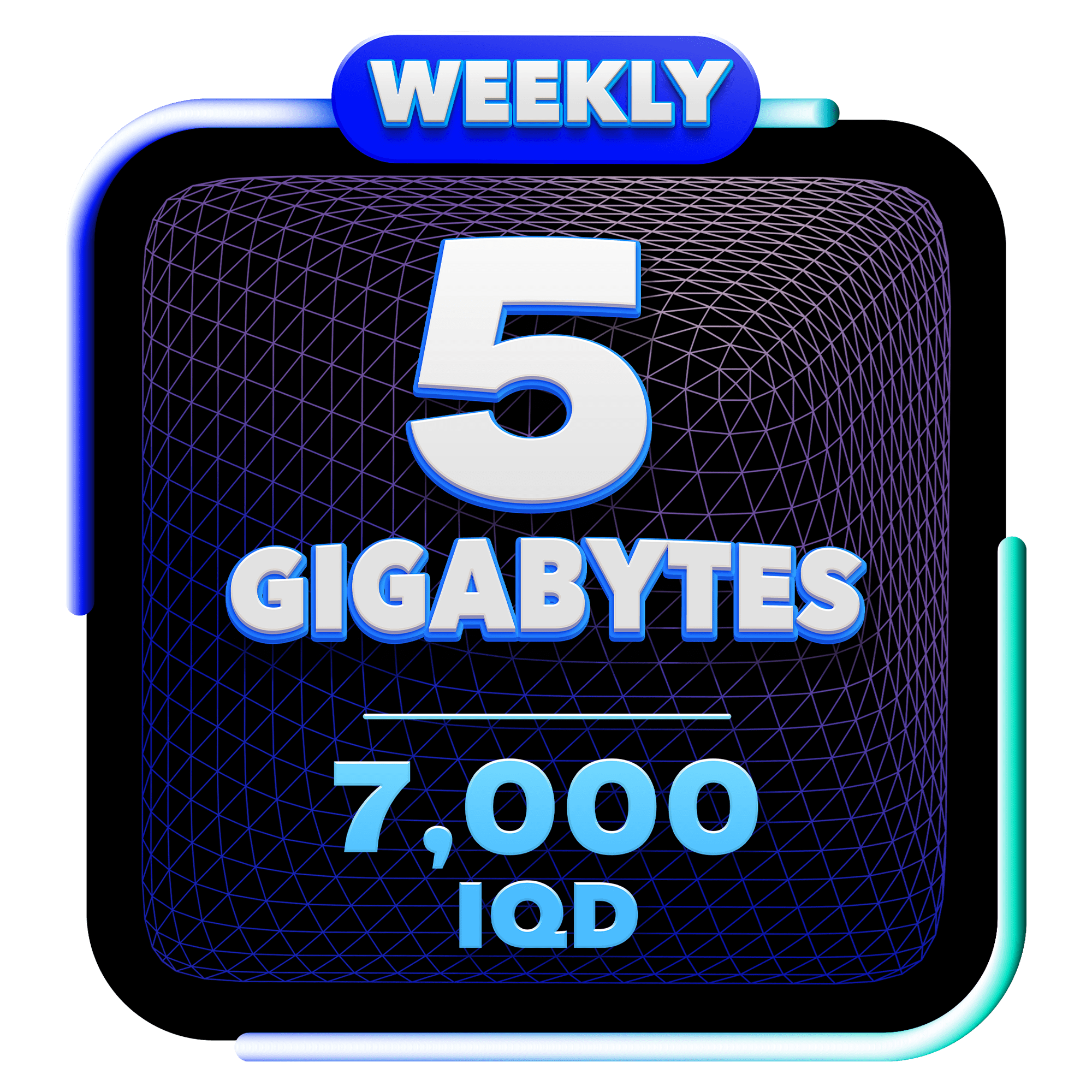 Bundle weekly-5GB